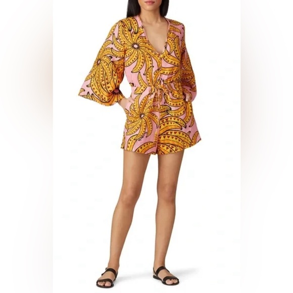 FARM Rio Pants - FARM Rio bananas Romper